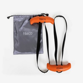 FITECO 모스트그립 케이블그립 맥그립 앵글스그립 랫풀다운 케이블머신, 오렌지, 1개