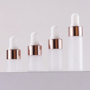 모든유통 미니 불투명 샘플 스포이드 향수 공병 아로마 유리 용기 1ml 2ml 3ml 5ml, 1개