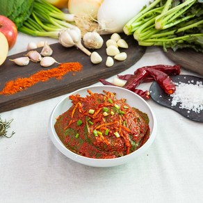 전라도 빛고을김치 깻잎김치 명품김치 국내산100% 당일제조, 1개, 500g