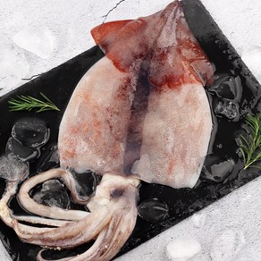 국내산 생물 손질 오징어, [급랭]손질오징어小 6미(750g~1kg), 1개