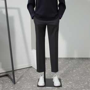 리버클래시 LJW23283 SLIM-FIT PANTS 스판 져지 밴딩 팬츠 다크그레이