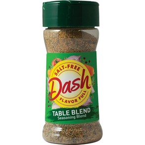 Dash 무염 시즈닝 블렌드 테이블 블렌드 70.9(2.5), 2.5 Ounce (Pack of 1), 1개, 70.9g