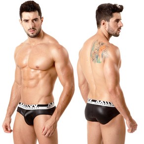 METROMALEWEAR [M2W] Leathe Hip Bief Black (5003-86)