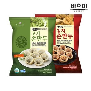 바오미 고기손만두 1kg+김치 손만두 1kg(총 2봉), 1kg, 2개