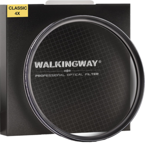 공식수입정품 WalkingWay 워킹웨이 4X 스타 크로스필터 86mm / 광선 모양 조절가능