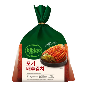 비비고 포기 배추김치, 3.3kg, 1개