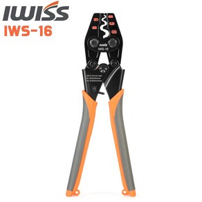 IWISS 위스 터미널압착기 IWS-16 (AWG22-6)