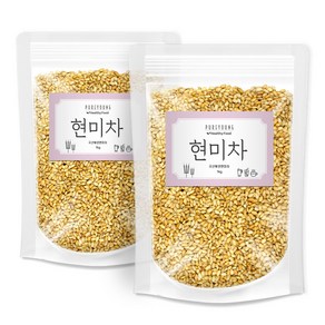 퓨어영 볶은 현미차 1kg, 1개입, 2개