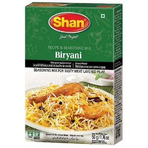 SHAN BIRYANI MASALA 50g 비랴니 마살라, 1개