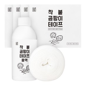 깔끔대장 착붙 곰팡이테이프 리필, 4세트