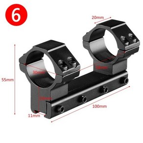 스코프 마운트 화재 늑대 범위 링 25.4mm30mm 사냥 aisoft 액세서리 a15 더블 클램프 금속 전술 11mm 더브 테일 레일에 적합, 6, 06 6, 1개