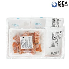 연어스테이크 생연어 냉동 조각연어 (100g ) 구이용 스테이크용, 1개, 1kg(100g*10ea)