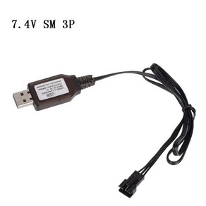 충전기 1개 SM 3P USB 충전 케이블 7.4V, 02 6.4V