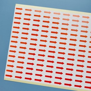 DO 화살표 스티커 1매 210개