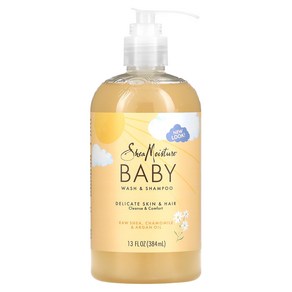 시어모이스처 베이비 워시 & 샴푸 로우 시어 카모마일 아르간 오일 384ml Baby Wash Shampoo Raw Shea Chamomile Argan Oil