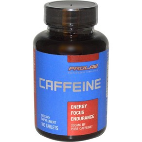 PoLab Caffeine Tablets 100 Count, 1개, 100정