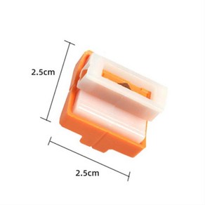 (리필칼날) A4 종이절단기 슬라이드 재단 문서커팅기 종이재단기 종이커팅기 서류재단기 종이자르는칼, 리필 2개입-오렌지