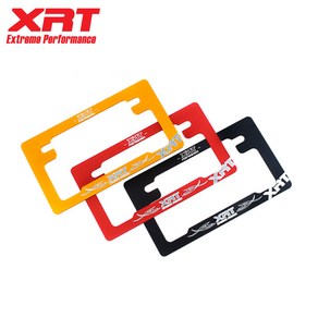 야마하 티맥스560 번호판 가드 XRT 로고 튜닝 알루미늄 번호판가드 TMAX DX 530 전년식 사용가능, Gold - 골드, 1개