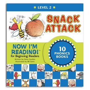 Now I'm Reading! Level 1: Snack Attack 파닉스북 10권