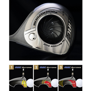 고반발 미사용 전시상품 맥버로우 440cc 저스핀 고탄도 드라이버, 8.5도, SR