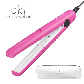 CKI 휴대용 나이아가라 볼륨 미니 고데기 CKI-0700W + 파우치