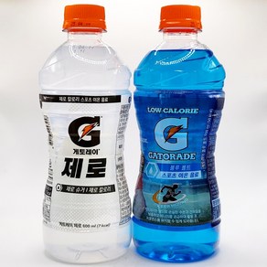 갈증해소 게토레이 블루 600ml 12개 + 게토레이 제로 600ml 12개