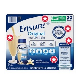 Ensure 엔슈어 오리지널 바닐라 쉐이크 8oz 30병