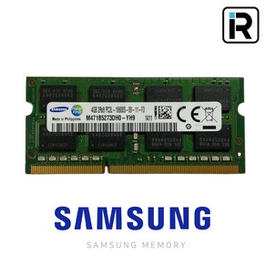 노트북 DDR3 4G PC3L 10600S 램 삼성 저전력 정품, 1개