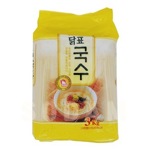 닭표국수 3kg / 소면 업소용 대용량 식자재, 1개