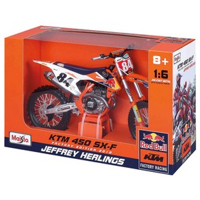 티블루-마이스토 레드불 KTM 450 SX-F 오토바이 32228, 상세 설명 참조, 1개