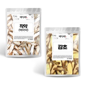 백장생 작약 감초차 재료 세트, 1세트, 300g