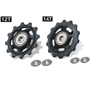 MTB 자전거 도르래 자키 휠 POM 11T12T13T14T 베어링 자전거 Rea Deailleu 도르래 롤러 Shimano Sam 용 후방 가이드 휠, 12T 14T, 10) 12T 14T