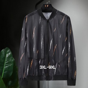 쥬엔리치 3XL-9XL 바람막이 남성 빅사이즈 망사 점퍼 남자 자켓 잠바 봄 여름 루즈핏