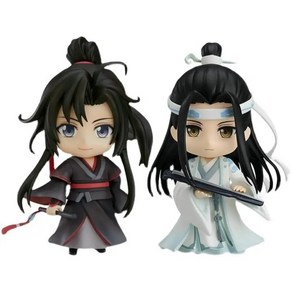 왕이보 전정령 굿즈 WANG YIBO Mo Dao Zu Shi 애니메이션 피규어 Wei Wuxian Yi Ling Lao Lan PVC 액션 Q 버전 모델 장난감 인형