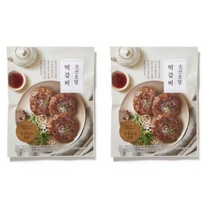 조선호텔 떡갈비 100gX20팩 +소스20개, 떡갈비 100gX20팩+소스20개