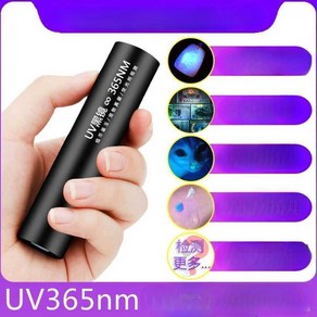 펫큐어라이트 UV 자외선 애완 동물 곰팡이, 1개, UV 광학 365nm 보라빛