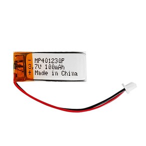 MP 리튬폴리머 401230 3.7V 100mAh, 1개, 1개입