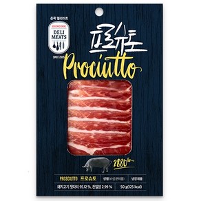 존쿡델리미트 프로슈토 50g, 1개