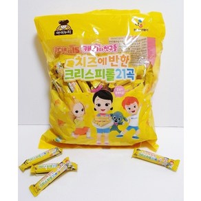 CJ 아이누리 치즈에 반한 크리스피롤 21곡 1kg (100개입 캐리와친구들), 1개