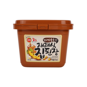 진미 가가호호 재래식 집된장, 1kg, 1개