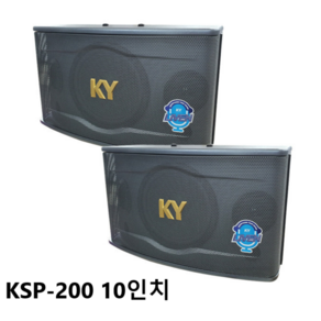 금영 태진 노래방 스피커 KSP-200 10인치 헬스장 행사장 음향장비