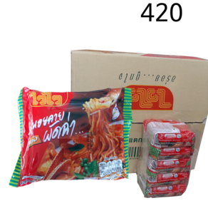 태국 와이와이 팟차 볶음 라면 60g (1Box), 30개