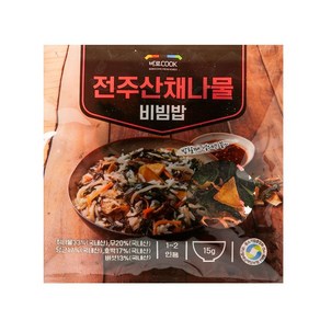 맜있는산채나물 비빔밥 15g(1~2인용), ONECOLOR/FREE, 1개