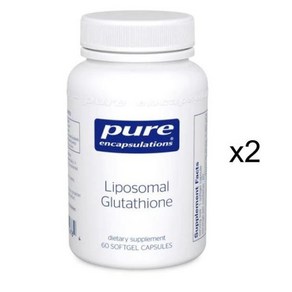 Pue Encapsulations 퓨어 인캡슐레이션 리포소말 글루타치온 소프트젤 60정 (2개월분) Liposomal Glutathione, 2개