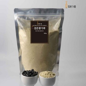 국산 볶은 서리태 검정콩 검정콩가루 500g, 1개