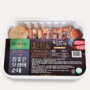 속초 중앙시장 선동 오징어 순대 슬라이스 500g 1-2인분