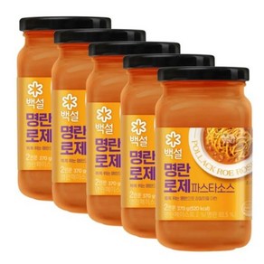 백설 명란 로제 파스타소스 370g