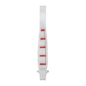 페츨 피네스 17cm 퀵드로우 슬링, 화이트/오렌지, 1개