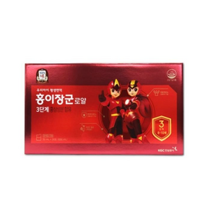 정관장 홍이장군 로얄 3단계 어린이홍삼, 30개, 20ml