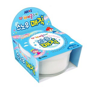 아모스 스노우매직70g 유아용클레이/점토, 스노우매직, 70g